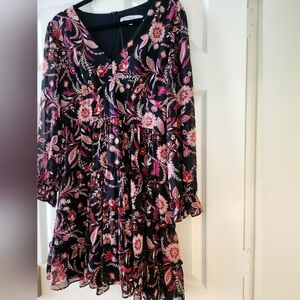 Long Sleeved Bohemian Dress